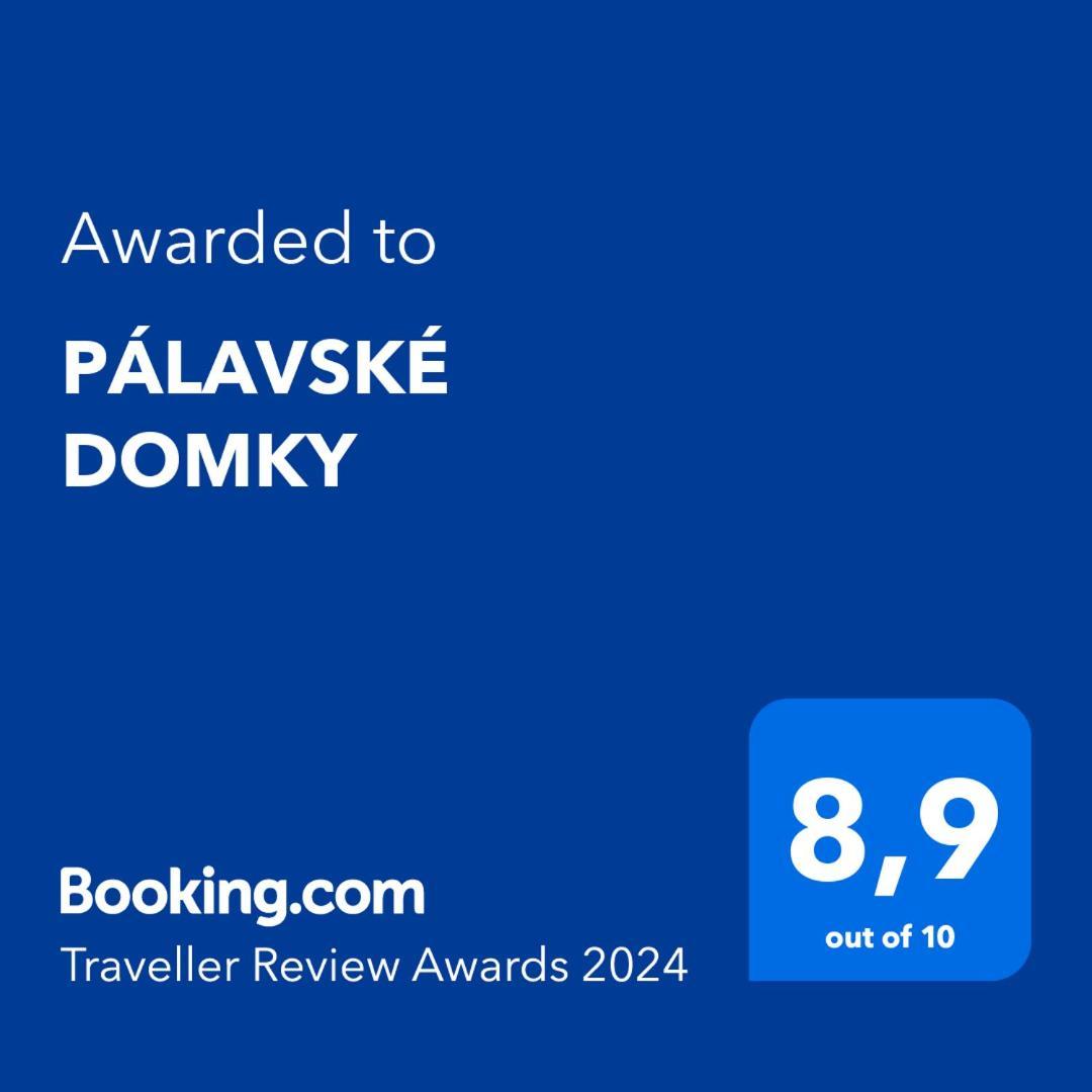 Palavske Domky Apartman Pasohlávky Kültér fotó
